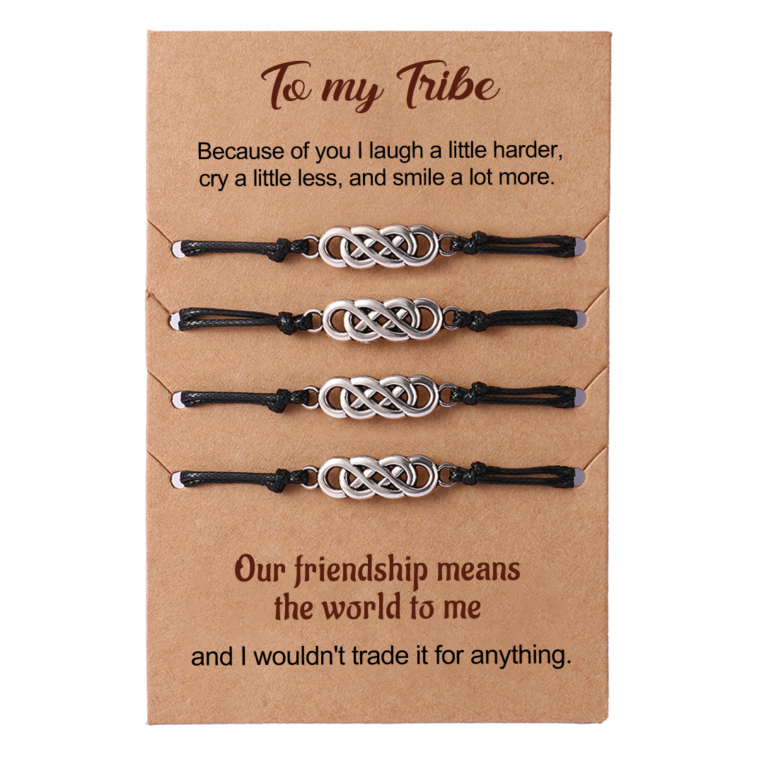 For Friend - Our Friendship Means The World To Me Bracelet