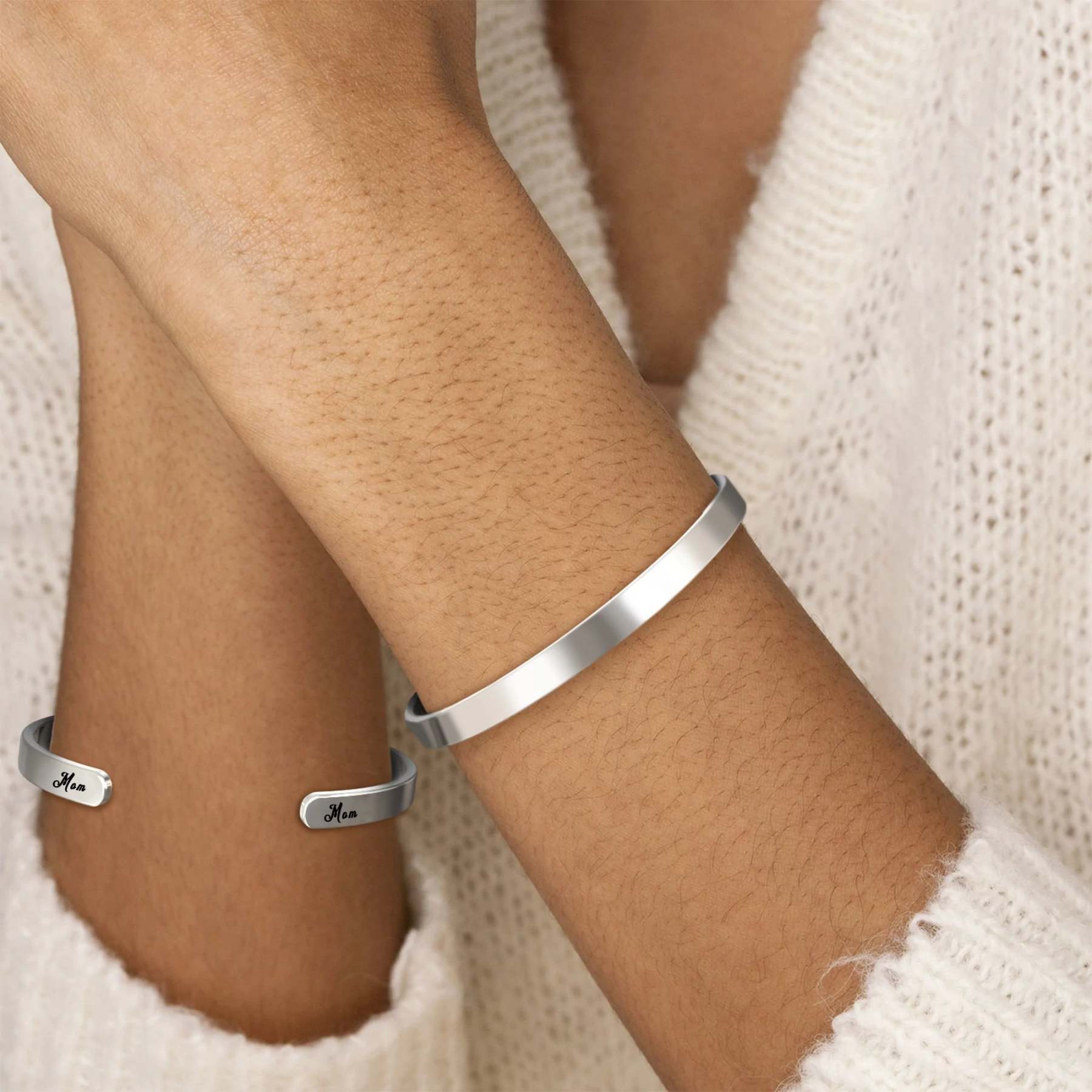 For Mom - Everything I Am You Helped Me To Be Bracelet
