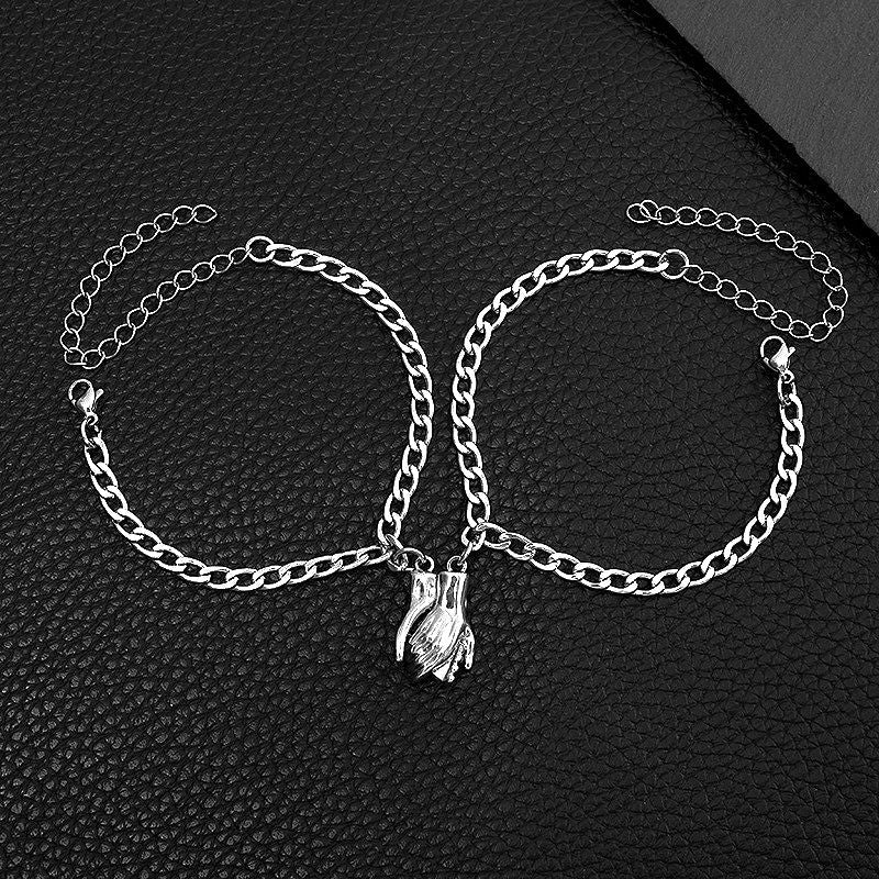 For Love - Hand In Hand Magnetic Couple Bracelets-37bracelet