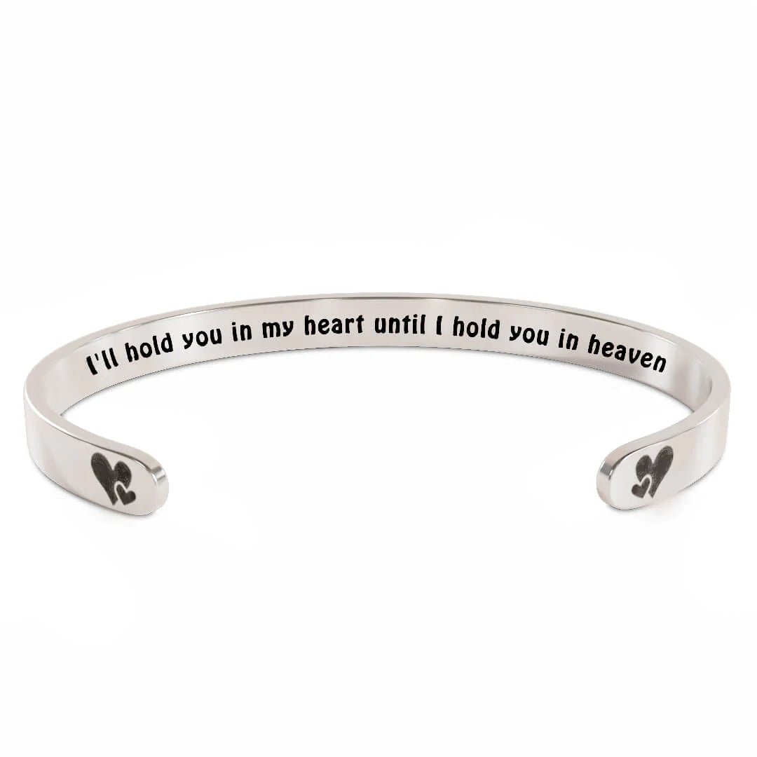 Memorial - I'll Hold You In My Heart Until I Hold You In Heaven Bracelet