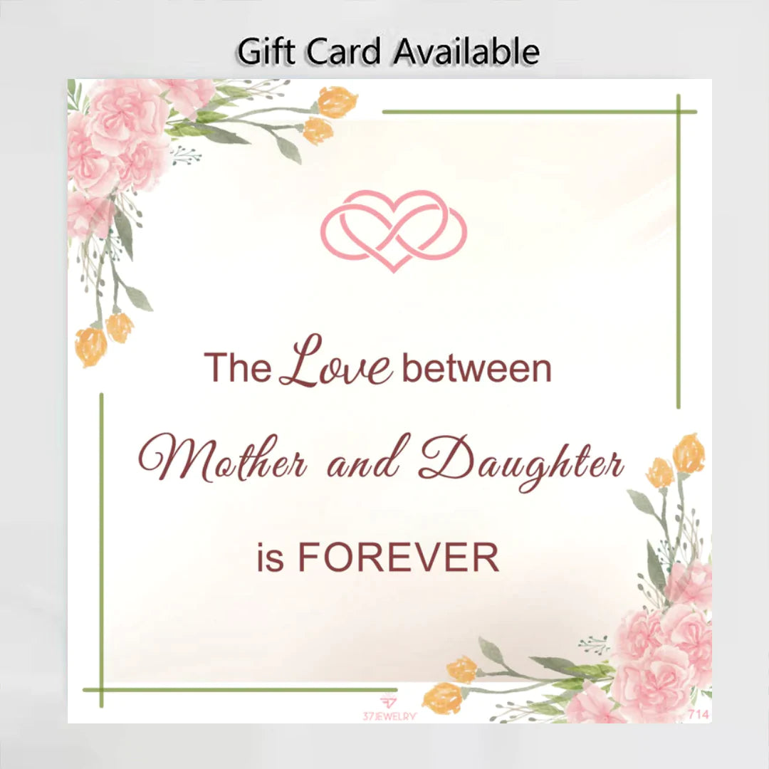 For Daughter - The Love Between Mother And Daughter Is Forever Infinity Bracelet-37bracelet