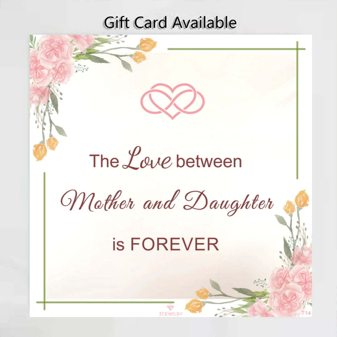 For Daughter - The Love Between Mother And Daughter Is Forever Infinity Bracelet-37bracelet