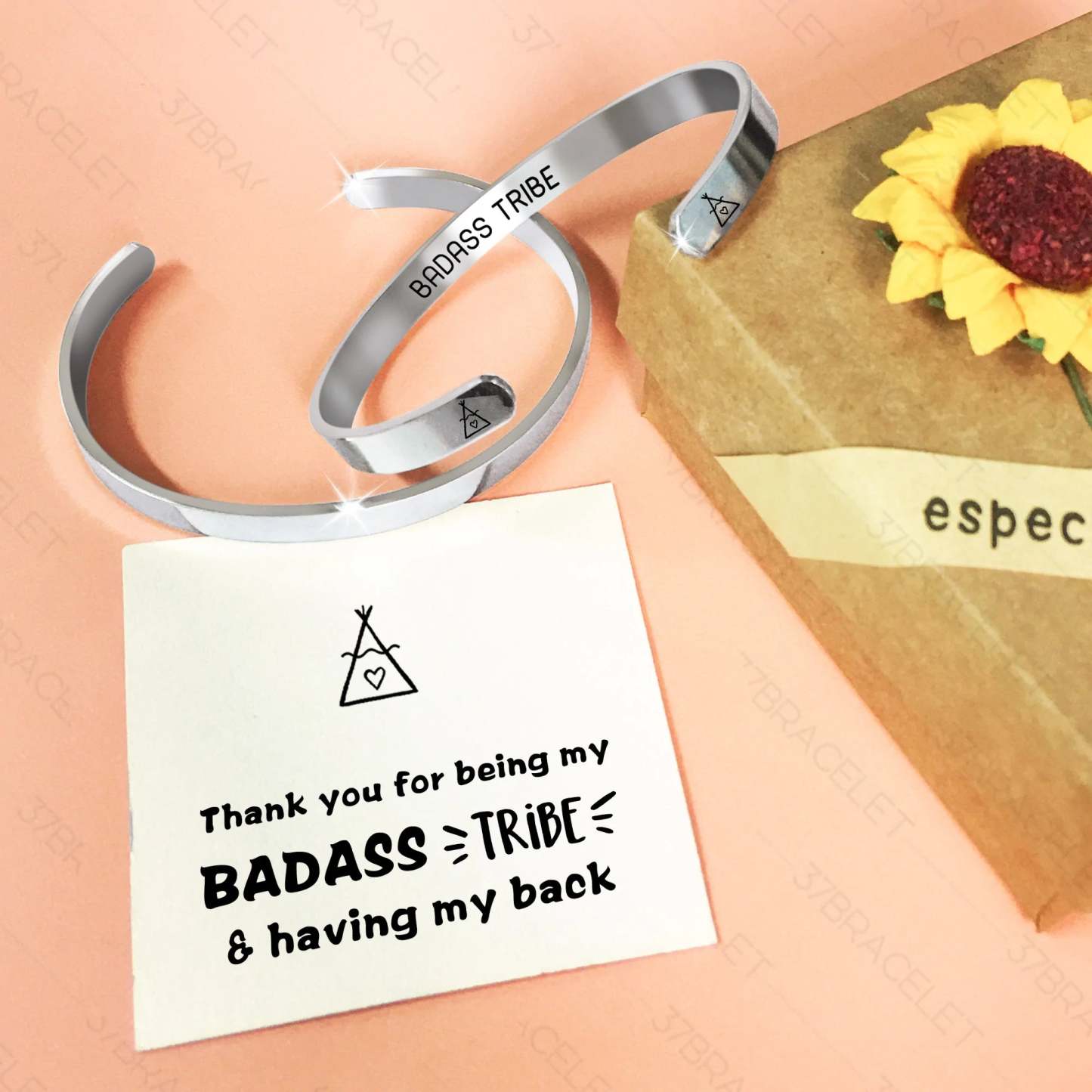 For Friends - Badass Tribe Cuff Bracelet-37bracelet