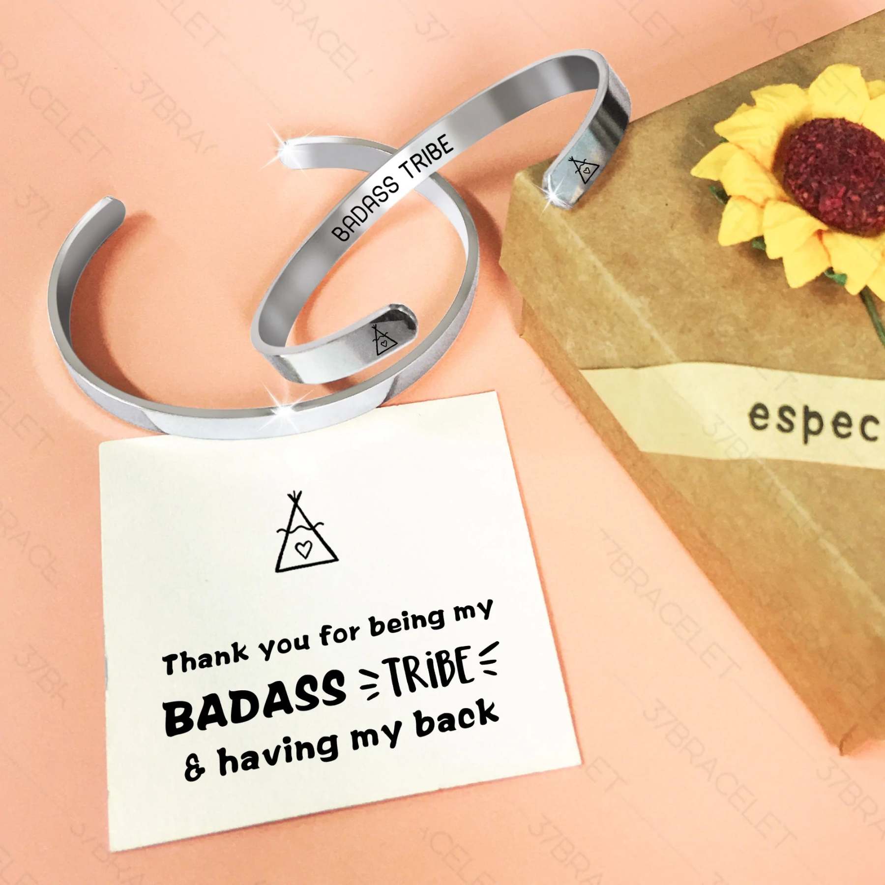 For Friends - Badass Tribe Cuff Bracelet-37bracelet