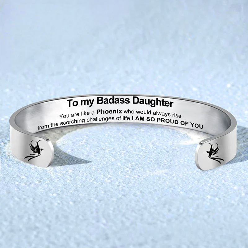 For Daughter- I Am So Proud Of You Pheonix Bracelet-37bracelet