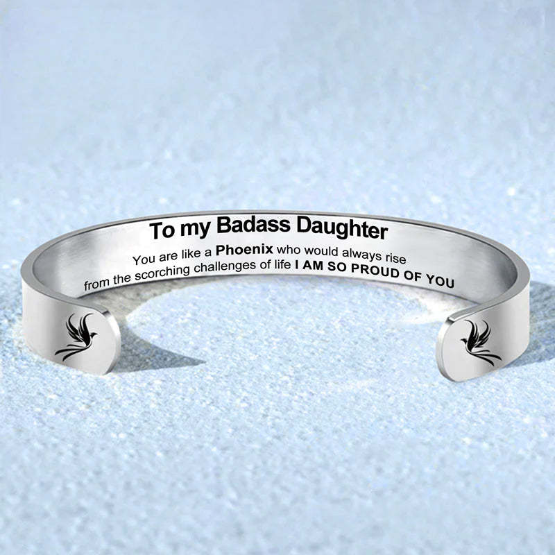 For Daughter- I Am So Proud Of You Pheonix Bracelet-37bracelet