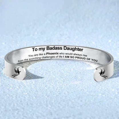 For Daughter- I Am So Proud Of You Pheonix Bracelet-37bracelet