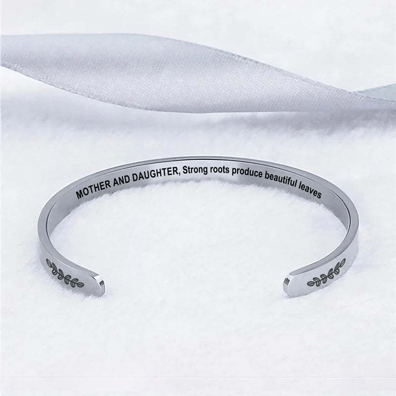 For Mom - Strong Roots Produce Beautiful Leaves Bracelet