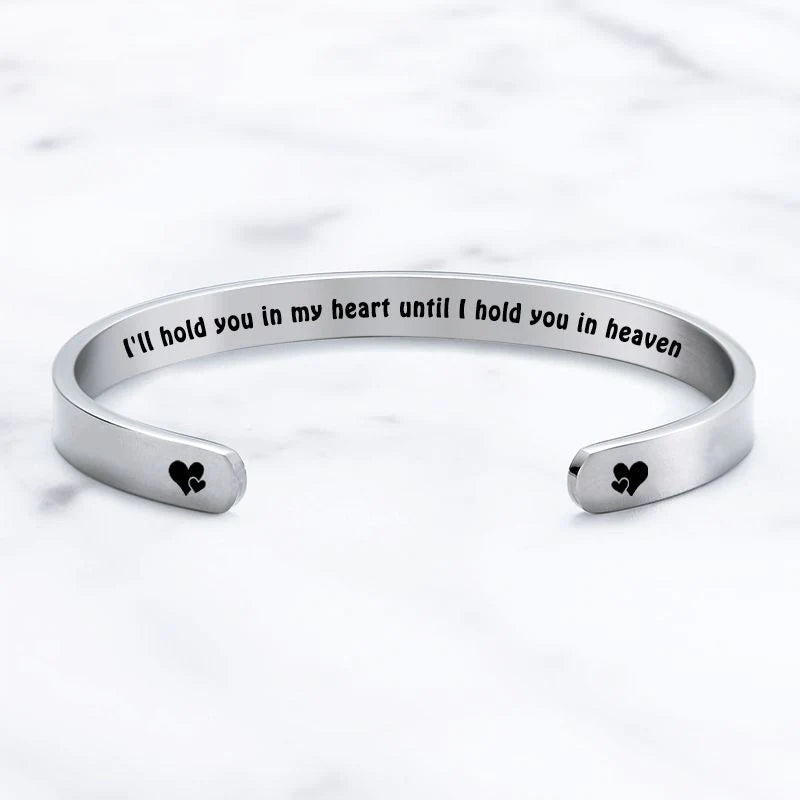 Memorial - I'll Hold You In My Heart Until I Hold You In Heaven Bracelet