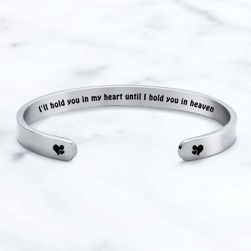 Memorial - I'll Hold You In My Heart Until I Hold You In Heaven Bracelet
