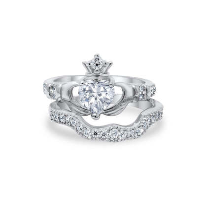 Stacking Claddagh Ring