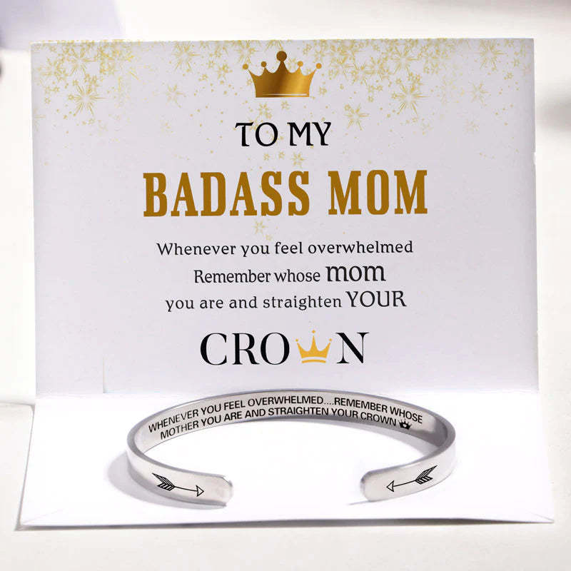 For Mom - Whenever You Feel Overwhelmed... Bracelet