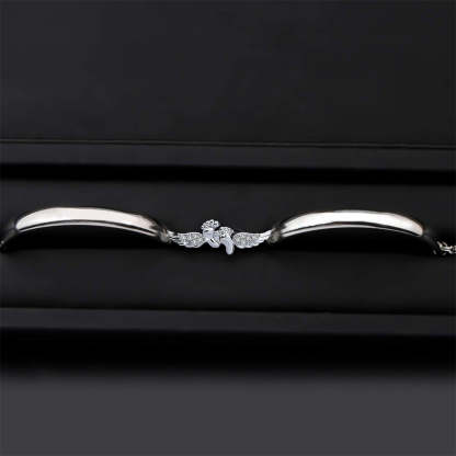 For Memorial - Mama Of An Angel Wing  Bracelet