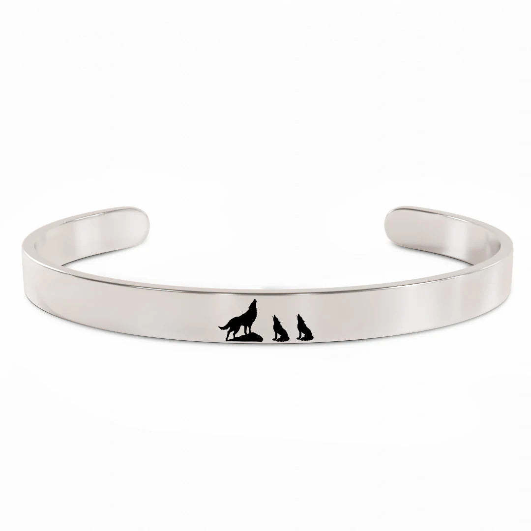 For Mom - Mama Wolf Bracelet