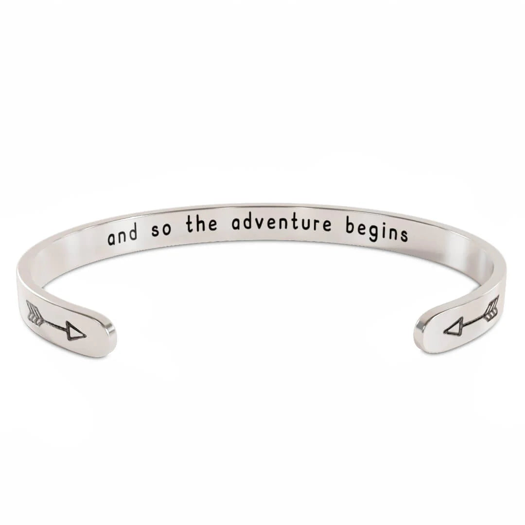 And So the Adventure Begins Cuff Bracelet-37bracelet