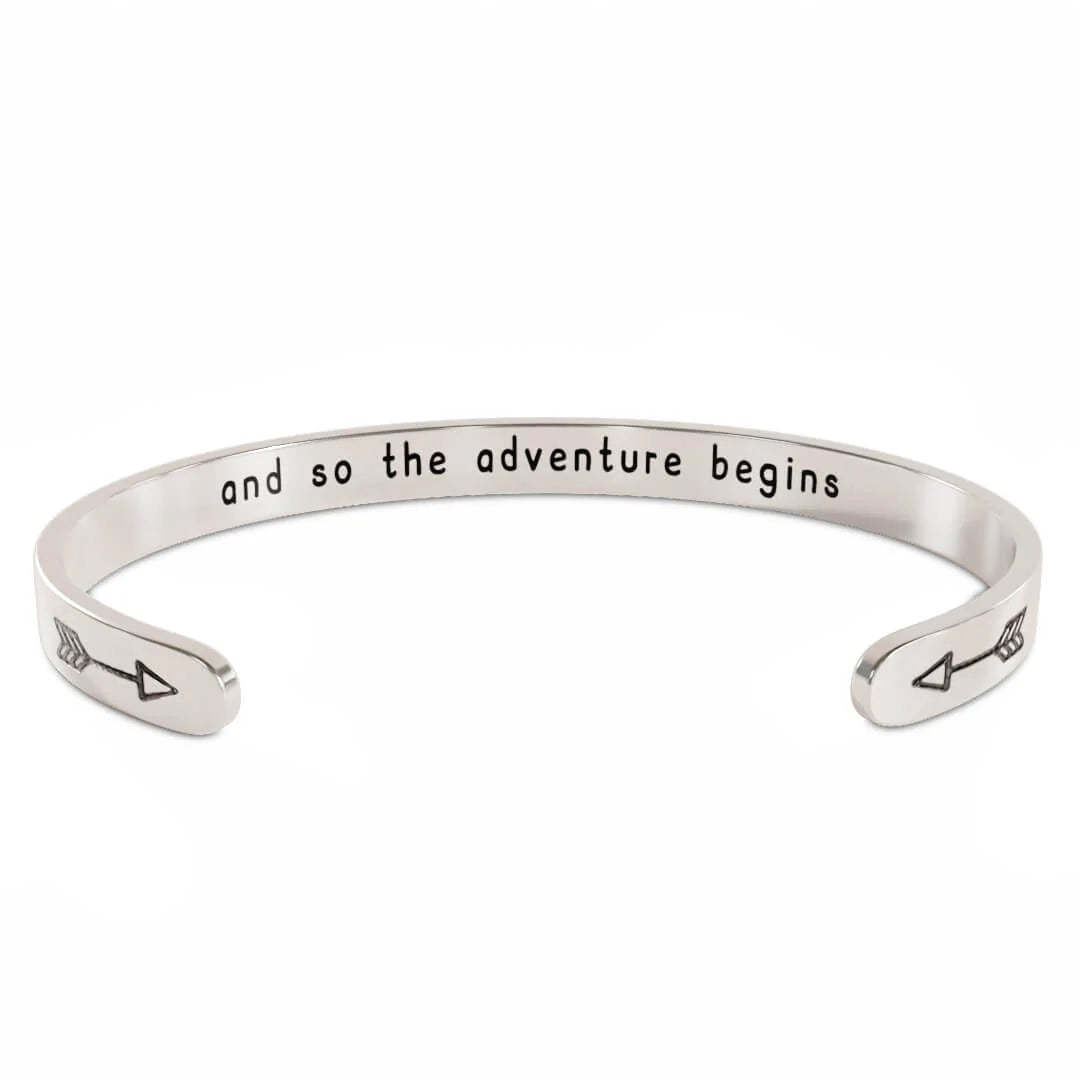And So the Adventure Begins Cuff Bracelet-37bracelet