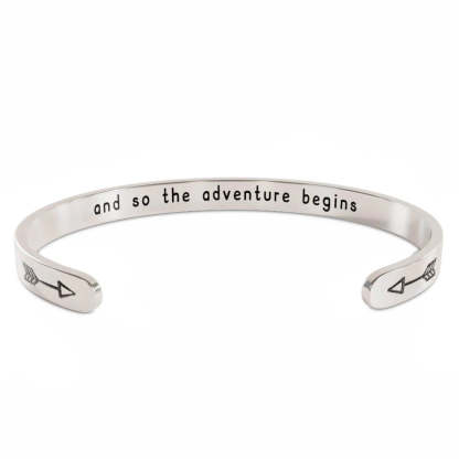 And So the Adventure Begins Cuff Bracelet-37bracelet