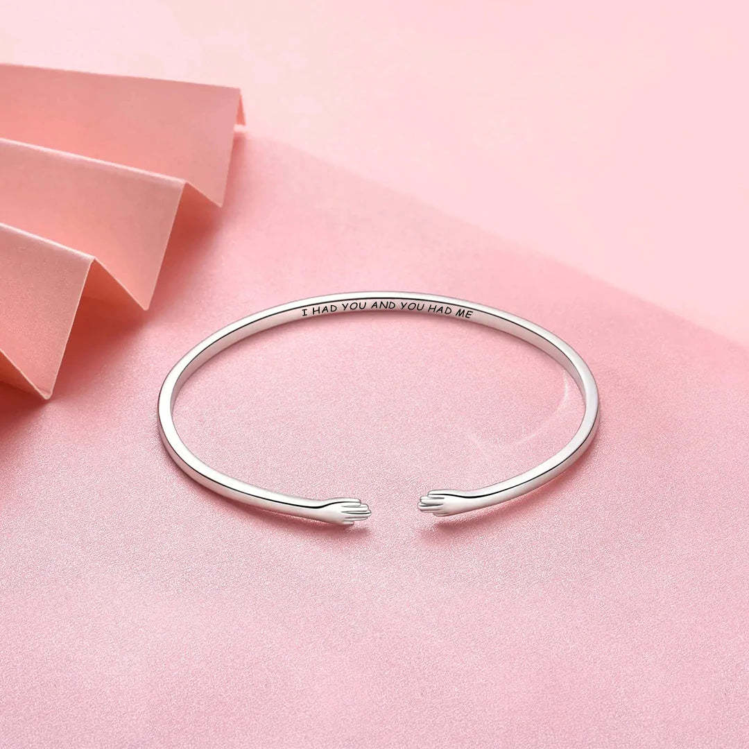 For Love - I Had You And You Had Me Hug Bracelet-37bracelet