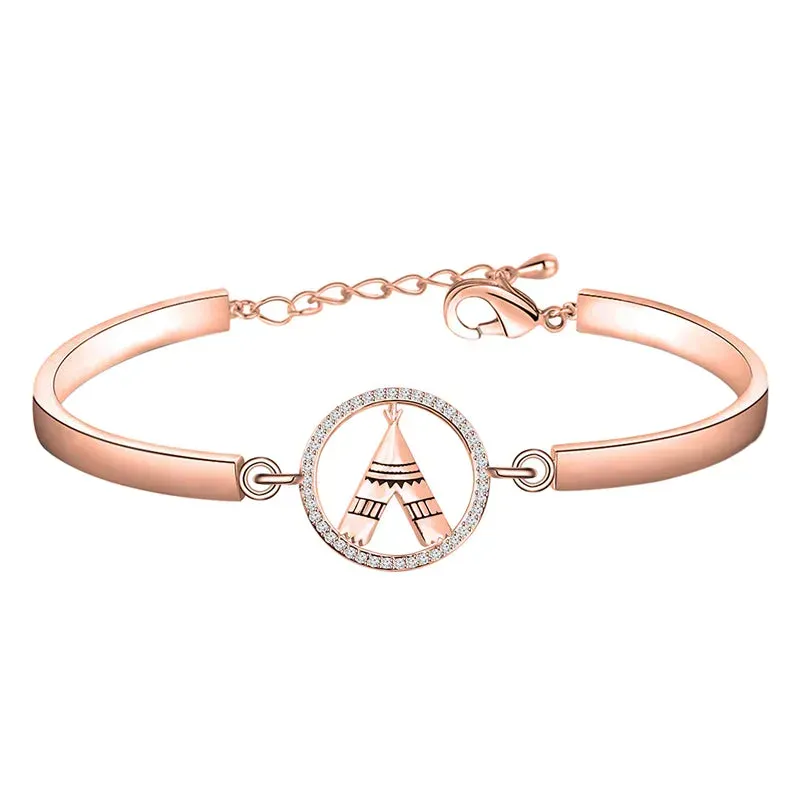 For Friend - Our Friendship Means The World To Me Tent Bracelet