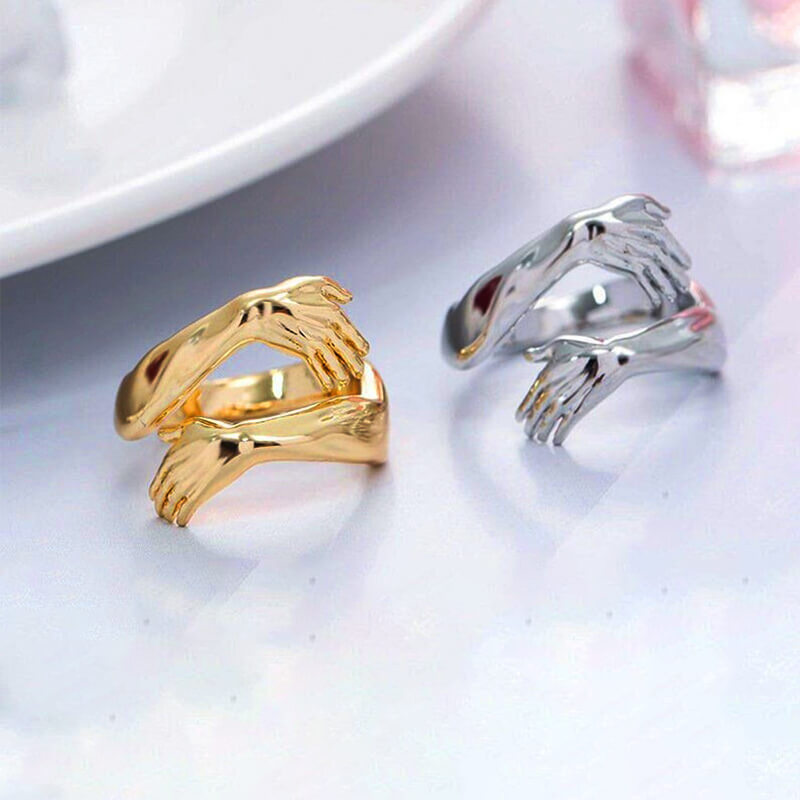 For Daughter - I Squeezed This Hug Ring Really Tight And Filled It With My Love And Light Hug Ring-37bracelet