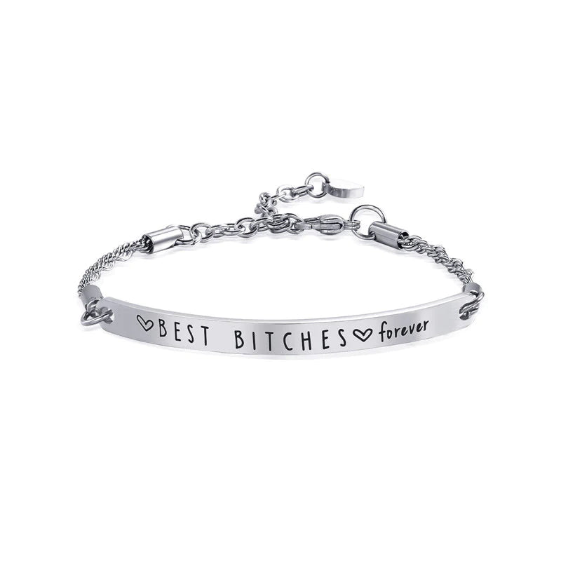 For Friends - Best Bitches Bracelet-37bracelet