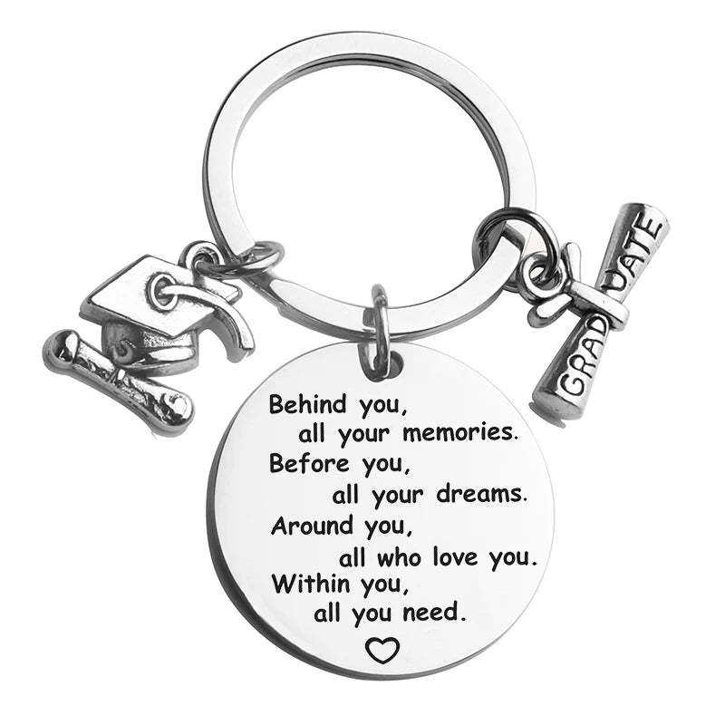 Behind You Graduation Keychain-37bracelet