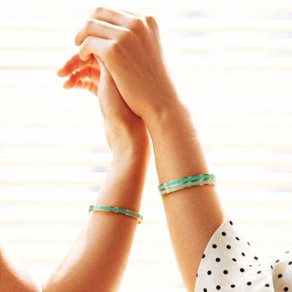 For Friends - Thank You For Being My Badass Tribe And Having My Back Cyan Cuff Bracelet-37bracelet