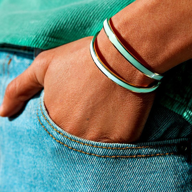 For Friends - Thank You For Being My Badass Tribe And Having My Back Cyan Cuff Bracelet-37bracelet
