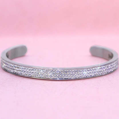 For Daughter - I Will Always Be With You Diamond Bracelet-37bracelet