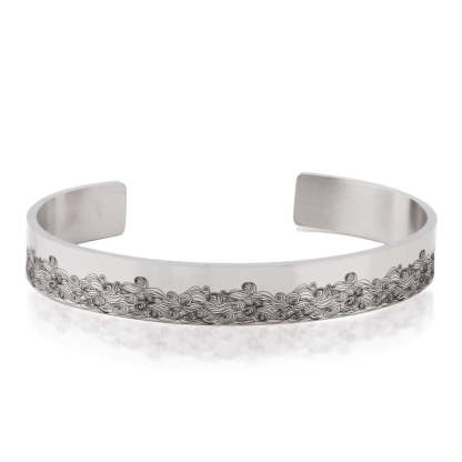 Whenever You Feel Overwhelmed...Wave Cuff Bracelet-37bracelet