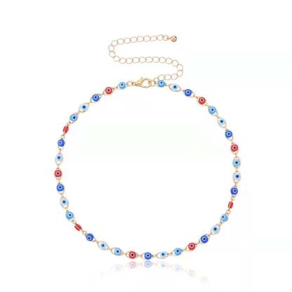 Evil Eye Choker-37bracelet