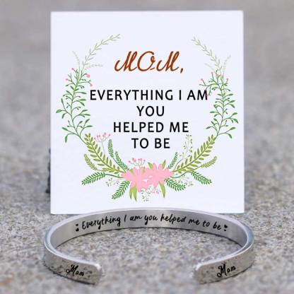 For Mom - Everything I Am You Helped Me To Be Bracelet