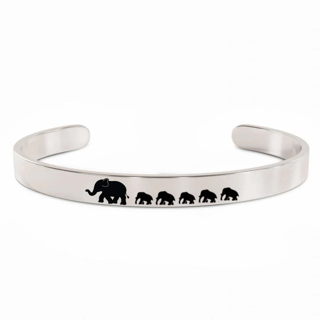 For Mom - Mama Elephant Bracelet