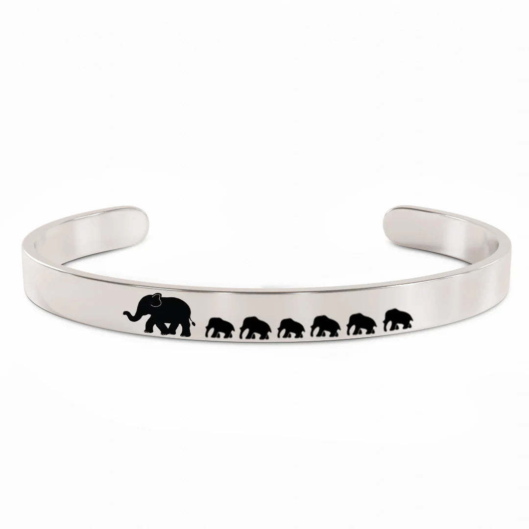 For Mom - Mama Elephant Bracelet