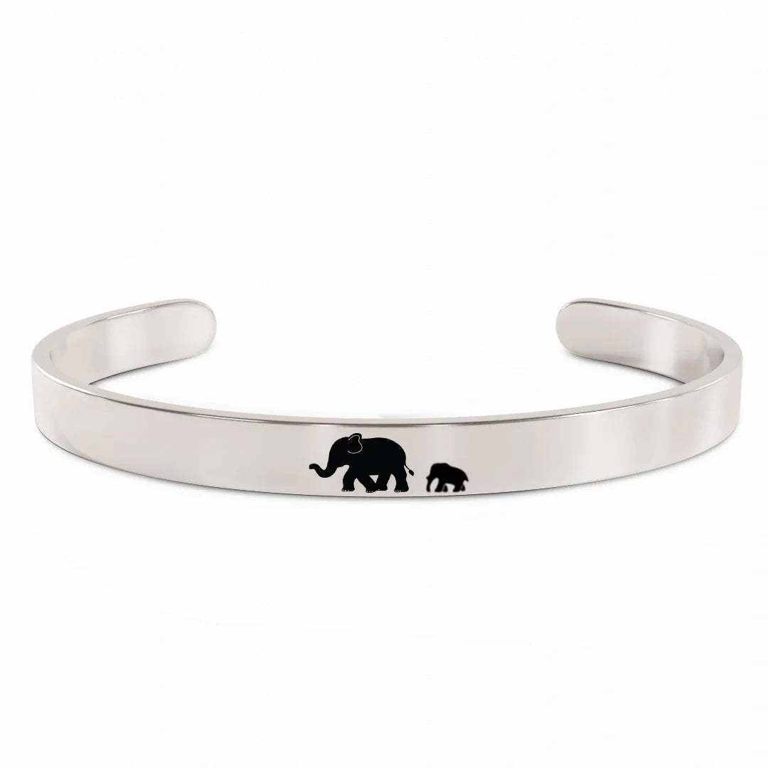 For Mom - Mama Elephant Bracelet