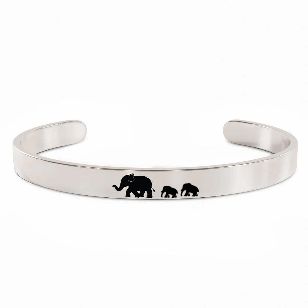 For Mom - Mama Elephant Bracelet