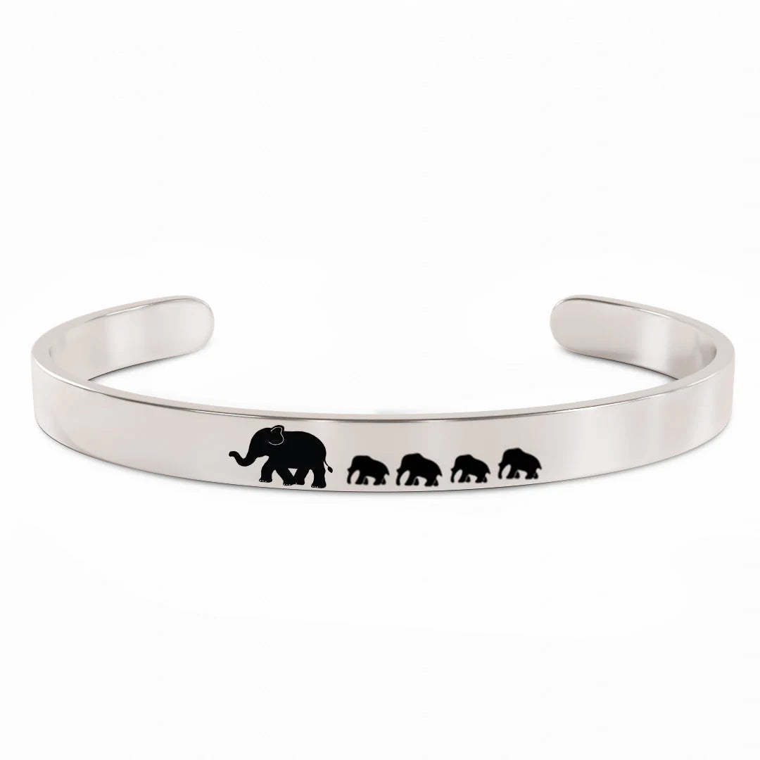 For Mom - Mama Elephant Bracelet