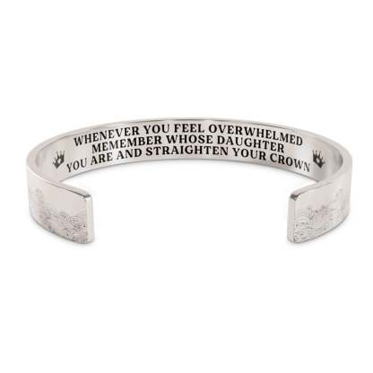 Whenever You Feel Overwhelmed...Wave Cuff Bracelet-37bracelet