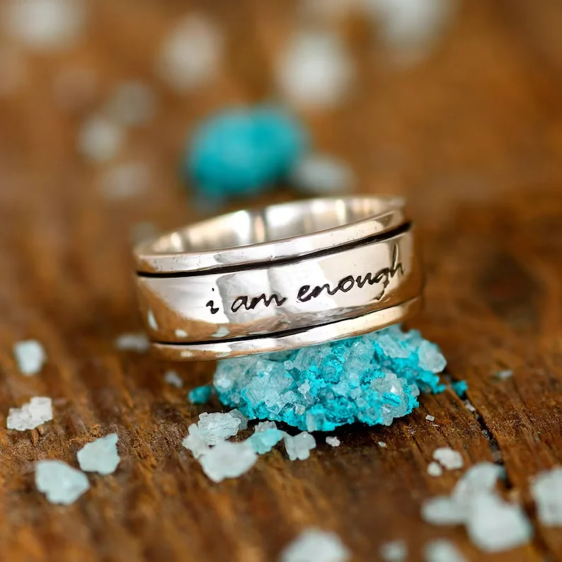 For Self- I Am Enough Ring