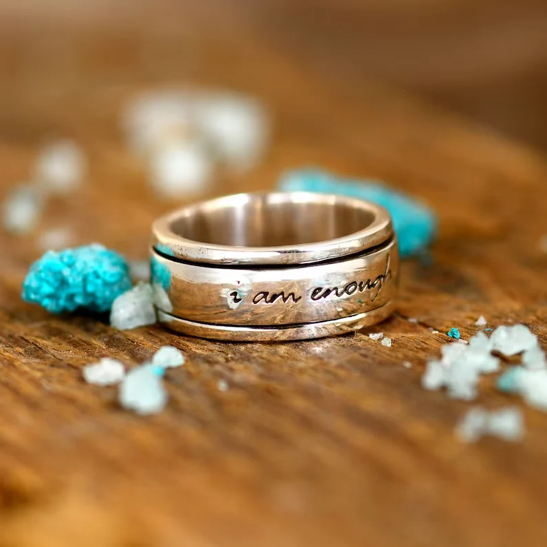 For Self- I Am Enough Ring