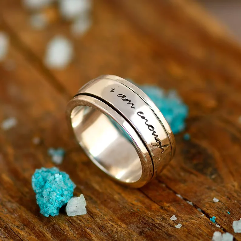 For Self- I Am Enough Ring