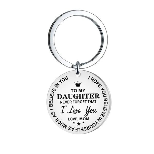 For Daughter - Believe in Yourself Keychain-37bracelet