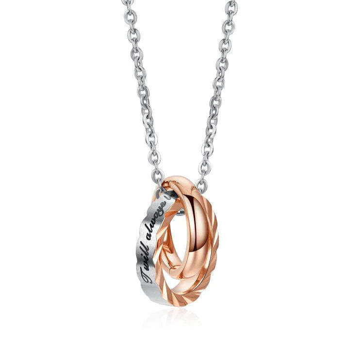 For Wife - I Will Always Be With You Necklace