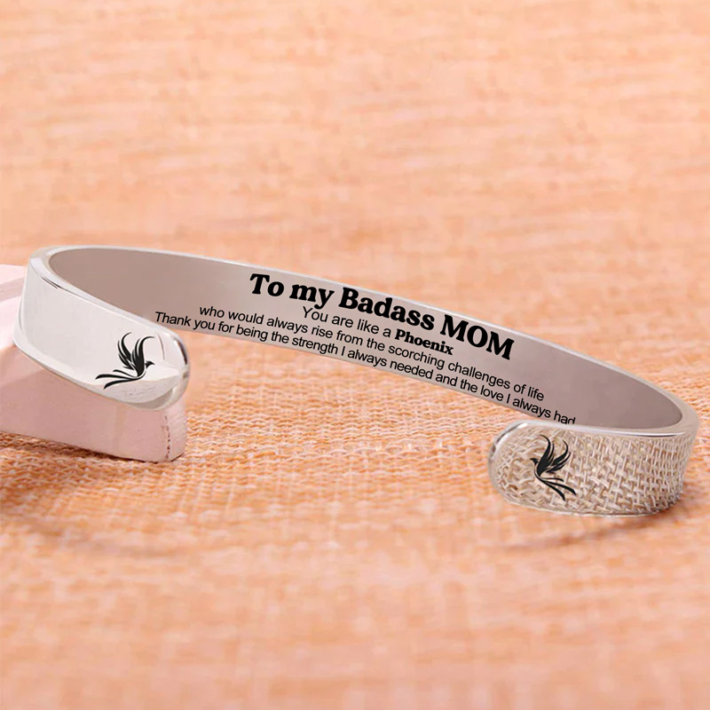 For Mother - You Are Like A Phoenix Pheonix Bold Bracelet