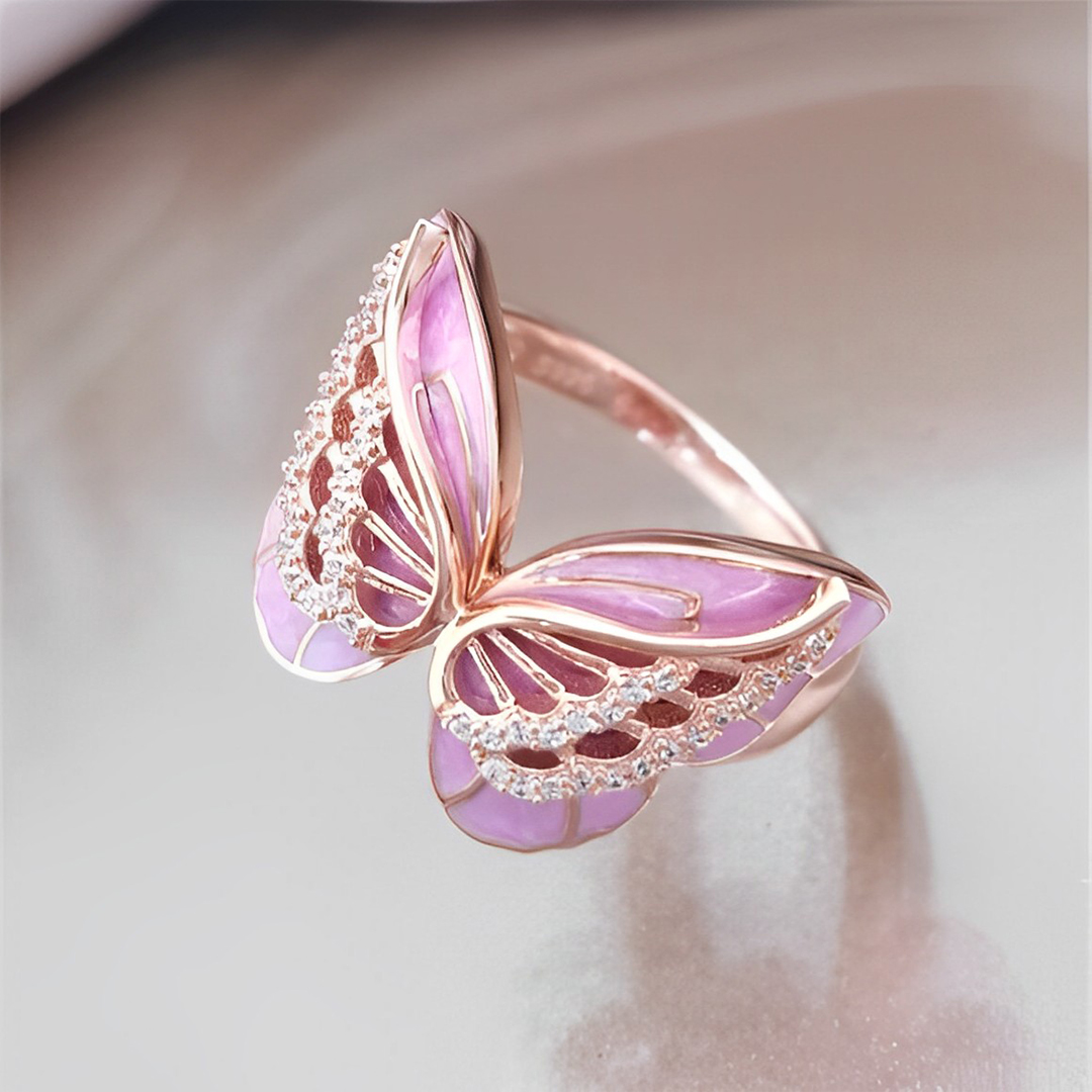 Always Believe In Yourself Butterfly Ring
