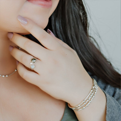 I Love You Morse Code Bracelet