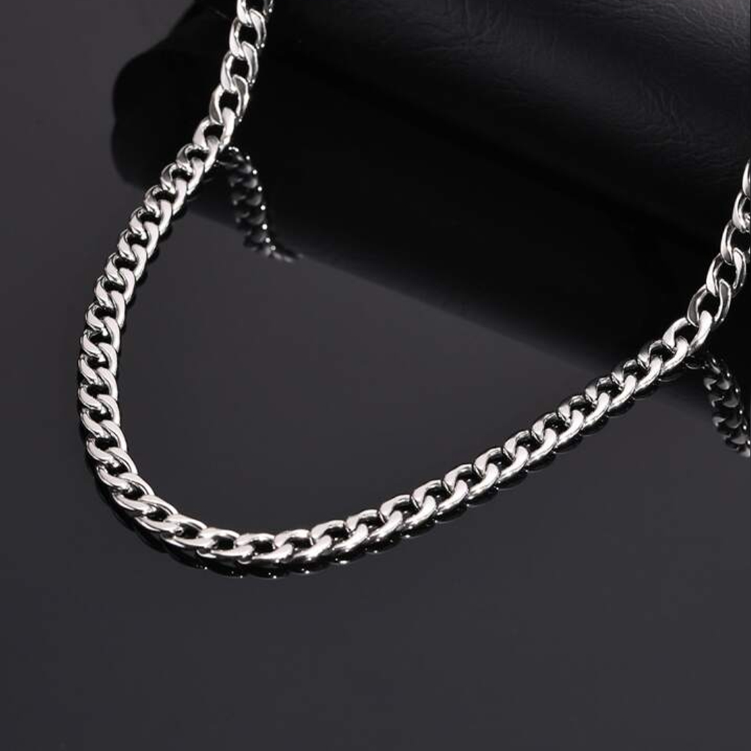For Son - Stand Tall, Even If You Fall Cuban Link Chain Necklace