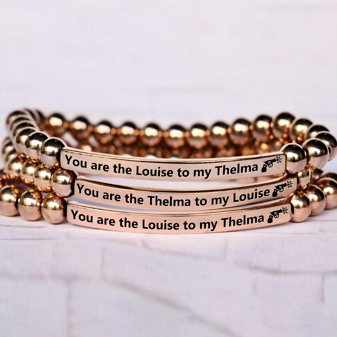 For Friend - Ride Or Die Bead Lettering Bracelet