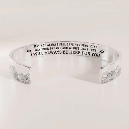 For Daughter - Evil Eye Wave Bracelet-37bracelet