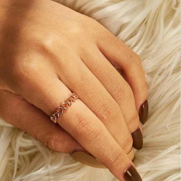 Hollow Heart Ring